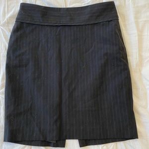 Calvin Klein Pin Stripe Pencil Skirt